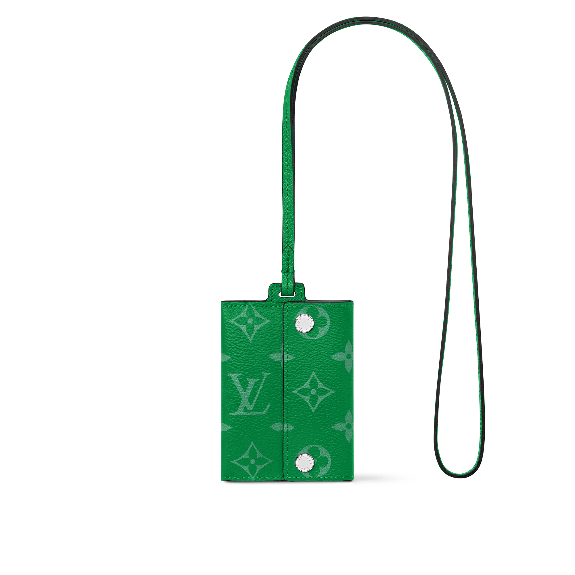 Card Holder Necklace Taigarama - Wallets and Small Leather Goods 